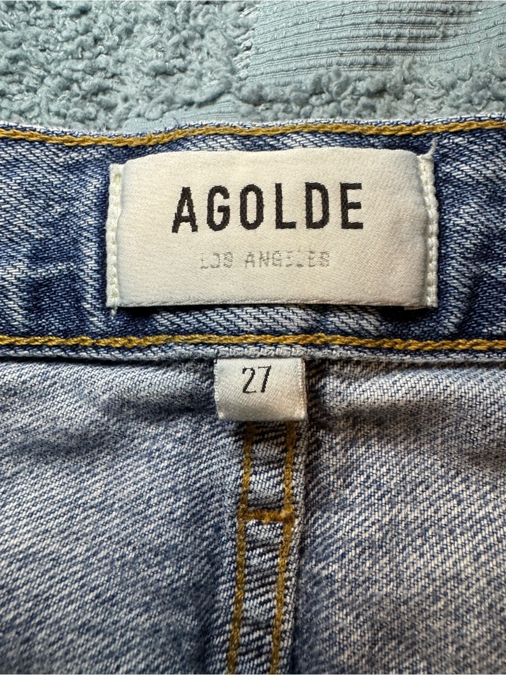 Agolde Criss Cross Upsized Jeans - Picture 7 of 9